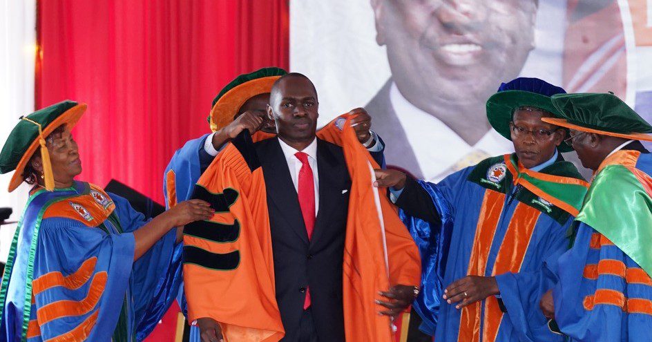 Dr. Bernard Chitunga Installed as Chancellor of the Co-operative University of Kenya